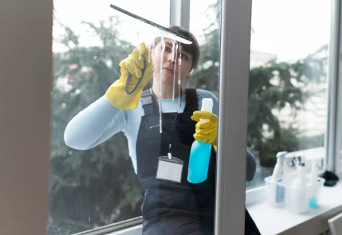 Nettoyage de vitres intérieures et extérieures à Semoine